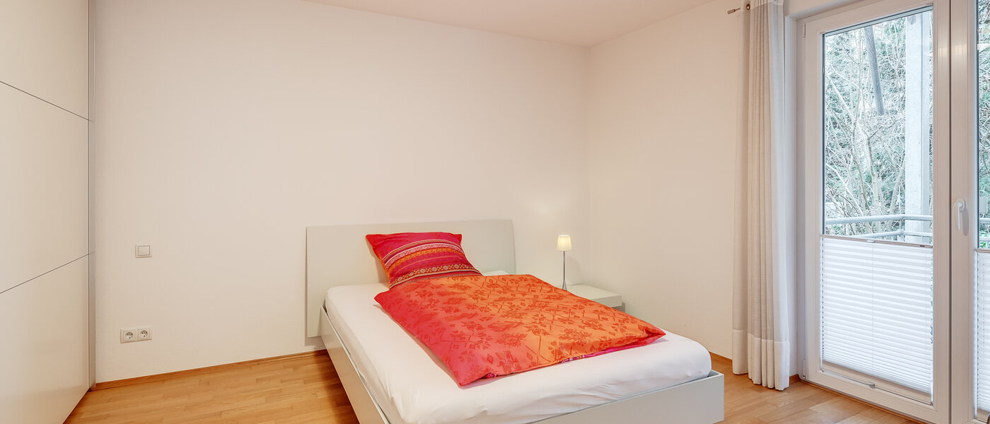 Wohnung München Schwabing (rechts der Leopoldstraße) 01 2. Schlafzimmer	 12514