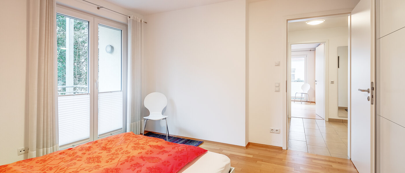 Wohnung München Schwabing (rechts der Leopoldstraße) 02 2. Schlafzimmer	 12514