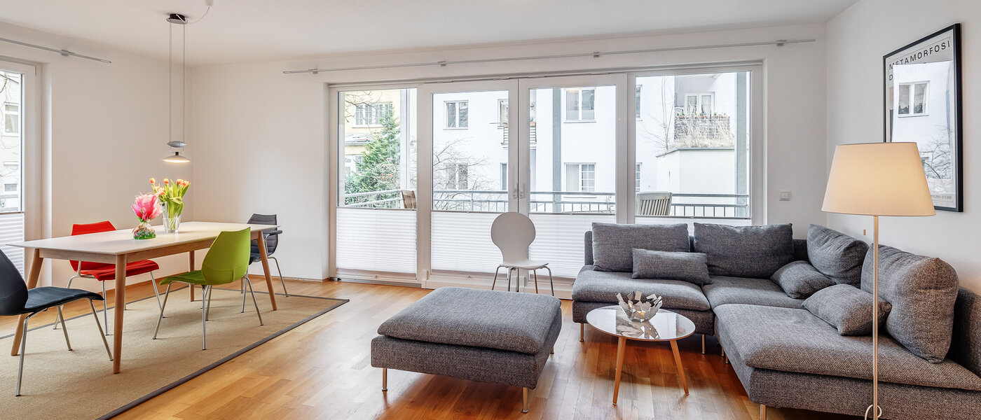 Wohnung München Schwabing (rechts der Leopoldstraße) 03 Wohnbereich 12514