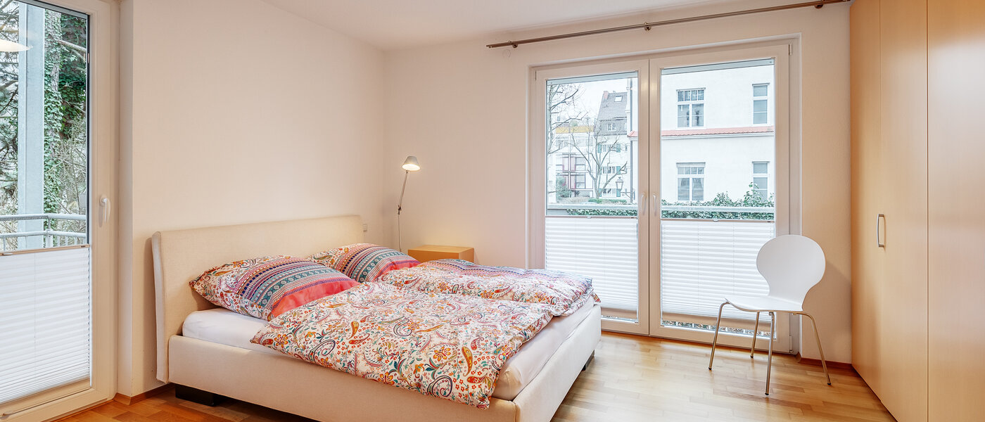 Wohnung München Schwabing (rechts der Leopoldstraße) 01 1. Schlafzimmer 12514