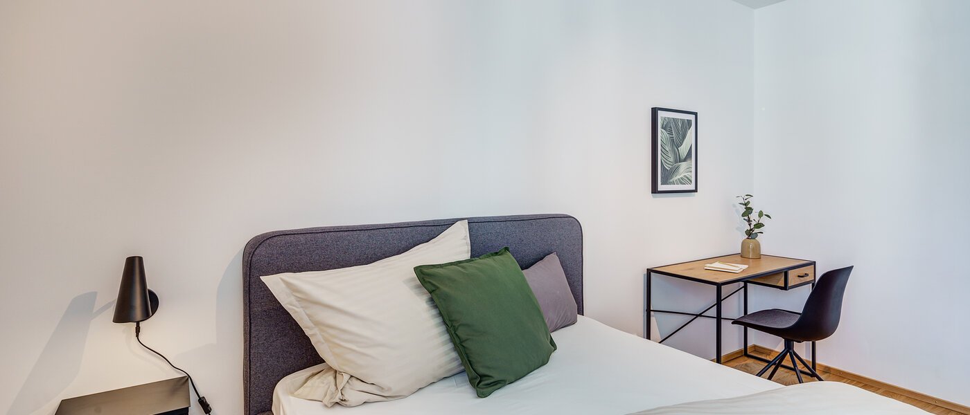 Wohnung München Au 02 2. Schlafzimmer	 12517