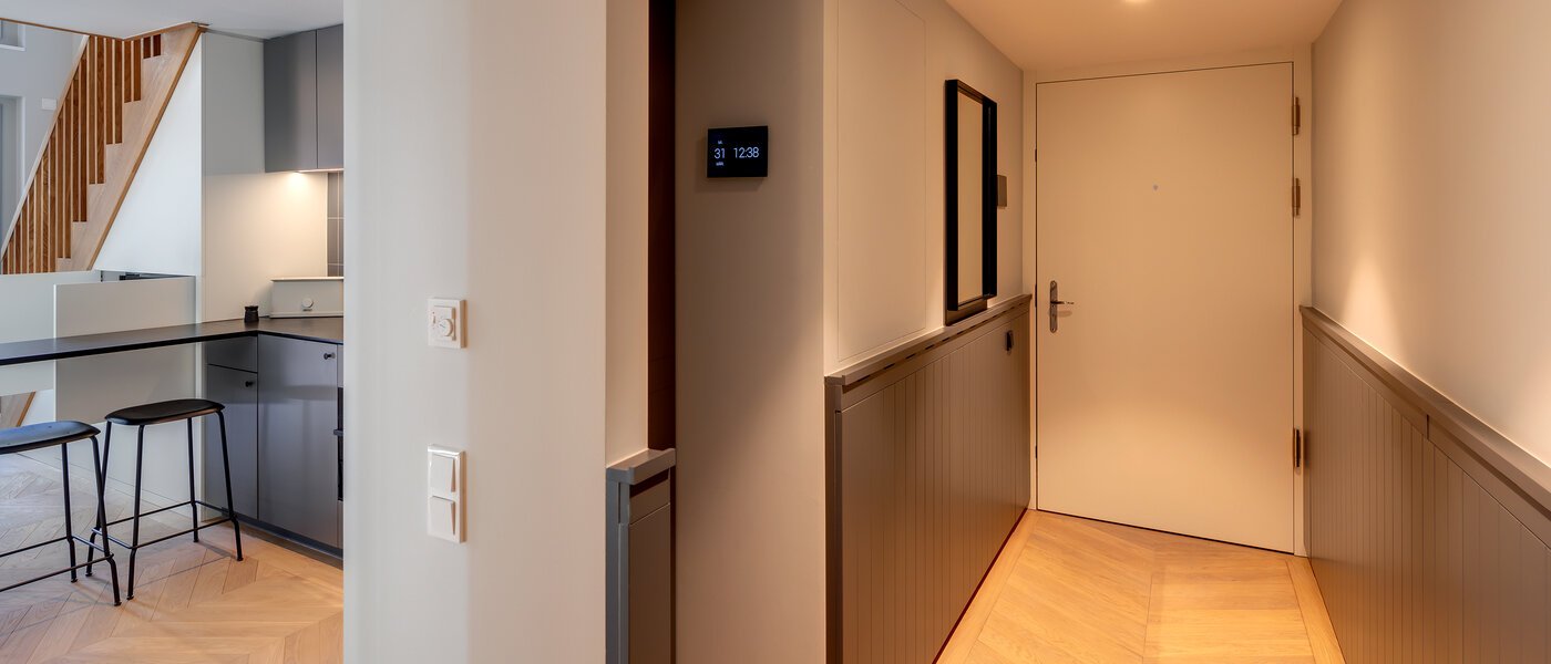 Maisonette-Galerie Wohnung München Herzogpark 01 Flur/Gang 12522