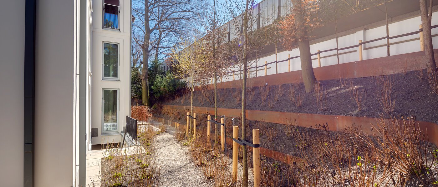 Maisonette-Galerie Wohnung München Herzogpark 03 Aussicht 12522