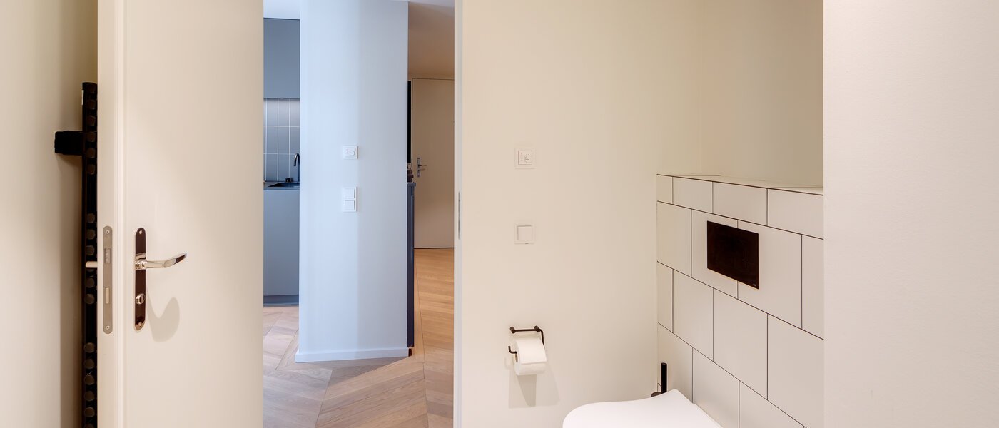 Maisonette-Galerie Wohnung München Herzogpark 03 Gäste-WC 12522