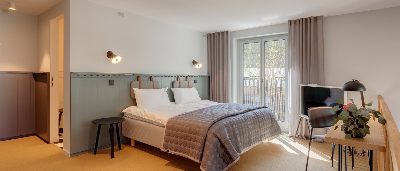 Maisonette-Galerie Wohnung München Herzogpark 01 Schlafbereich 12522