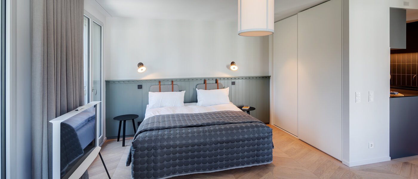 Wohnung München Herzogpark 01 Schlafbereich 12526