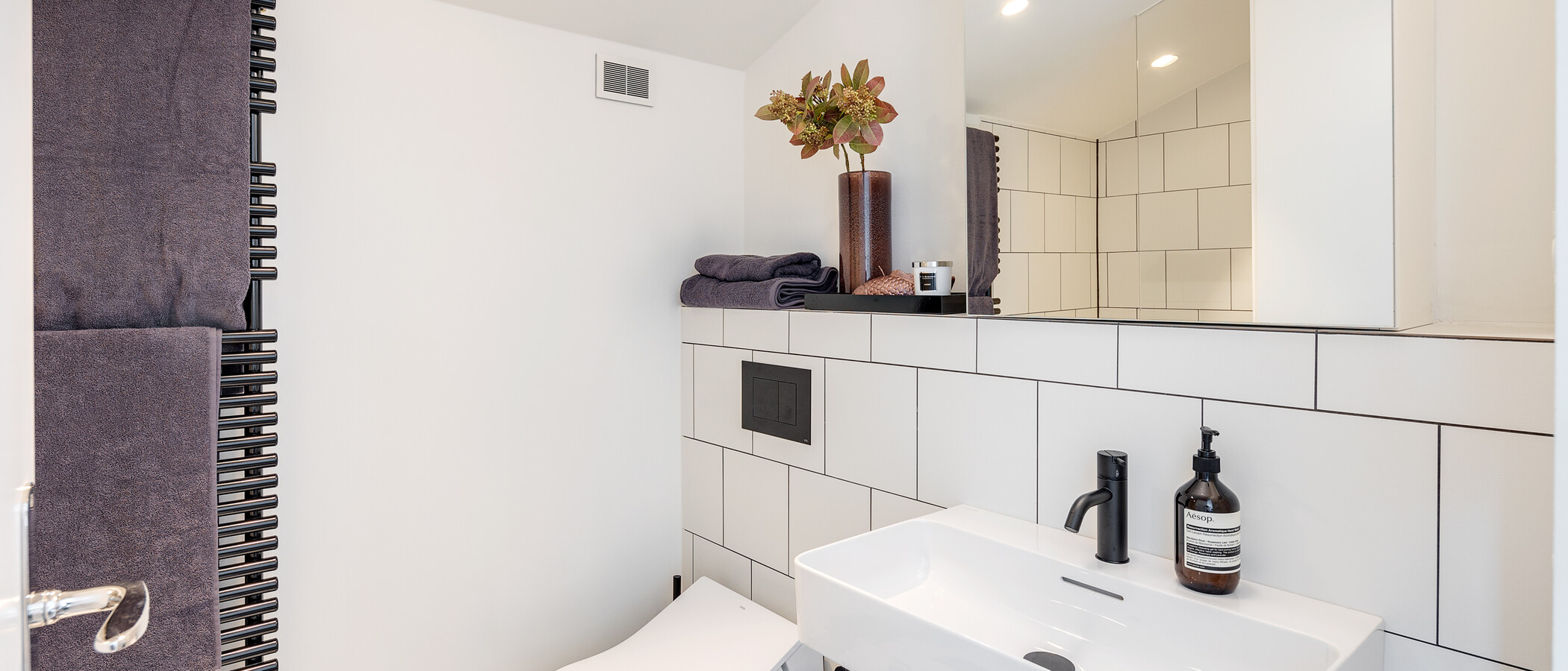 Maisonette-Galerie Wohnung München Herzogpark 05 Badezimmer 12527