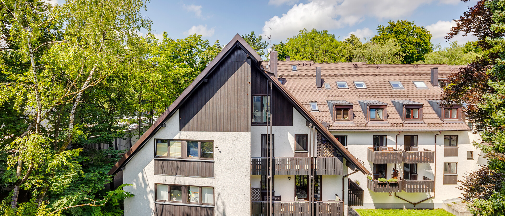 Maisonette-Galerie Wohnung München Herzogpark 02 Aussicht 12527