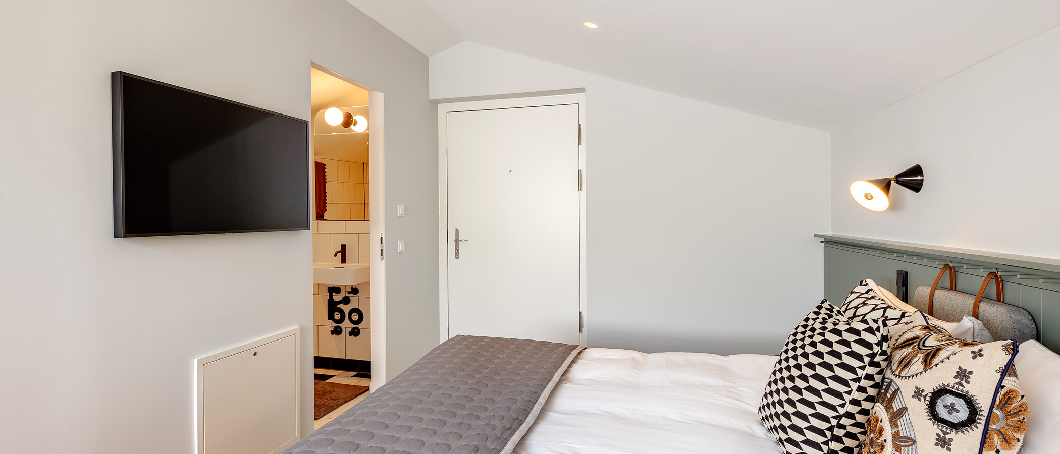 Maisonette-Galerie Wohnung München Herzogpark 03 Schlafbereich 12527