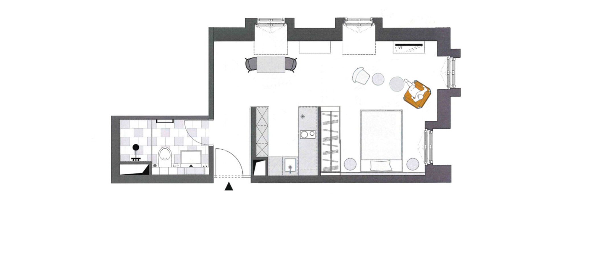 Wohnung München Herzogpark 01 Grundriss 12528