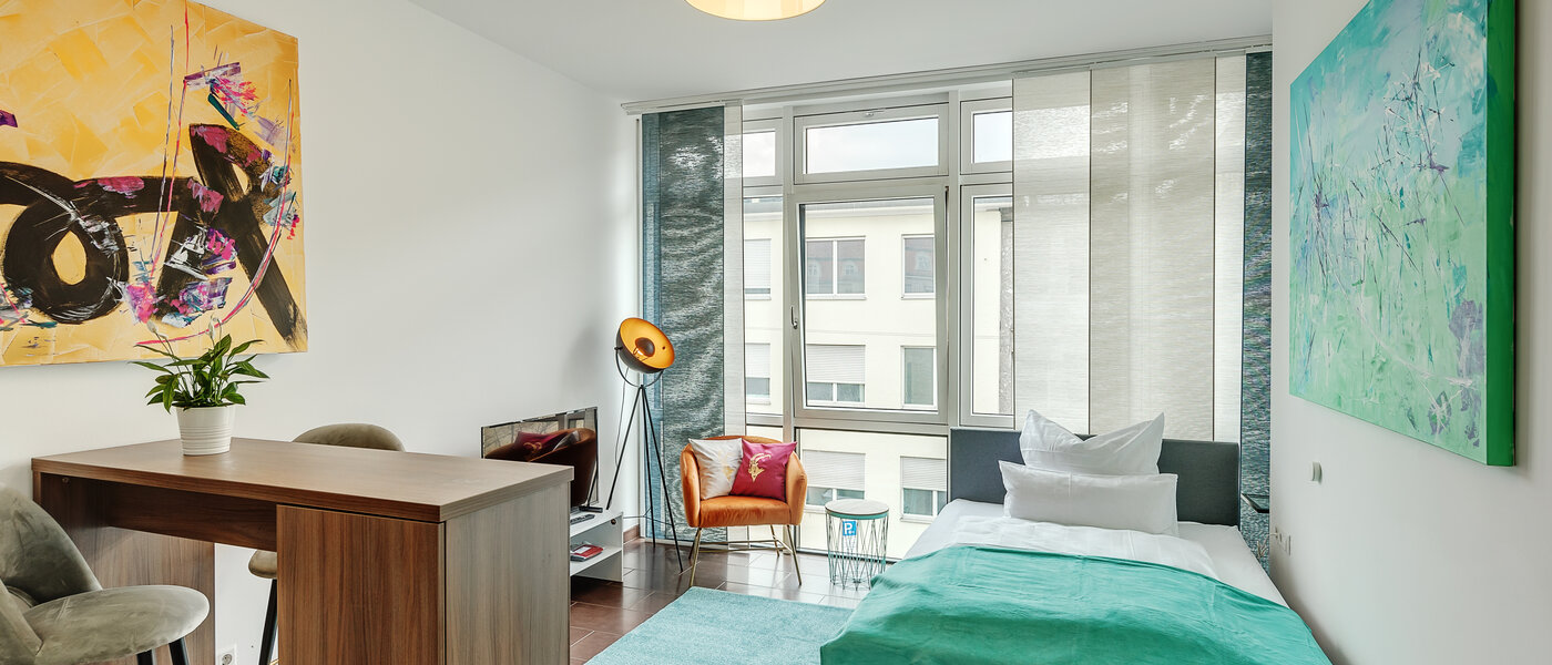 Apartment München Ludwigsvorstadt 02 Wohnbereich 12534