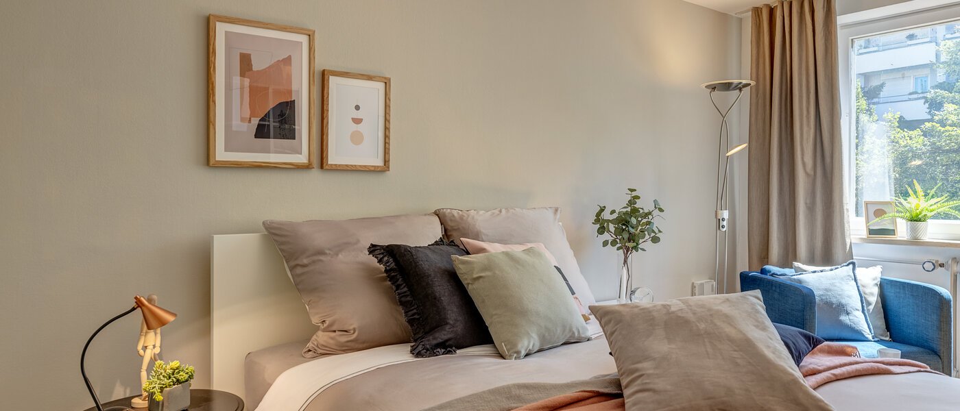 Wohnung München Schwabing-West 01 Schlafbereich 12543