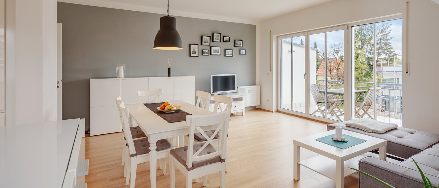 Dachgeschosswohnung München Lerchenau 04 Wohnbereich 12556