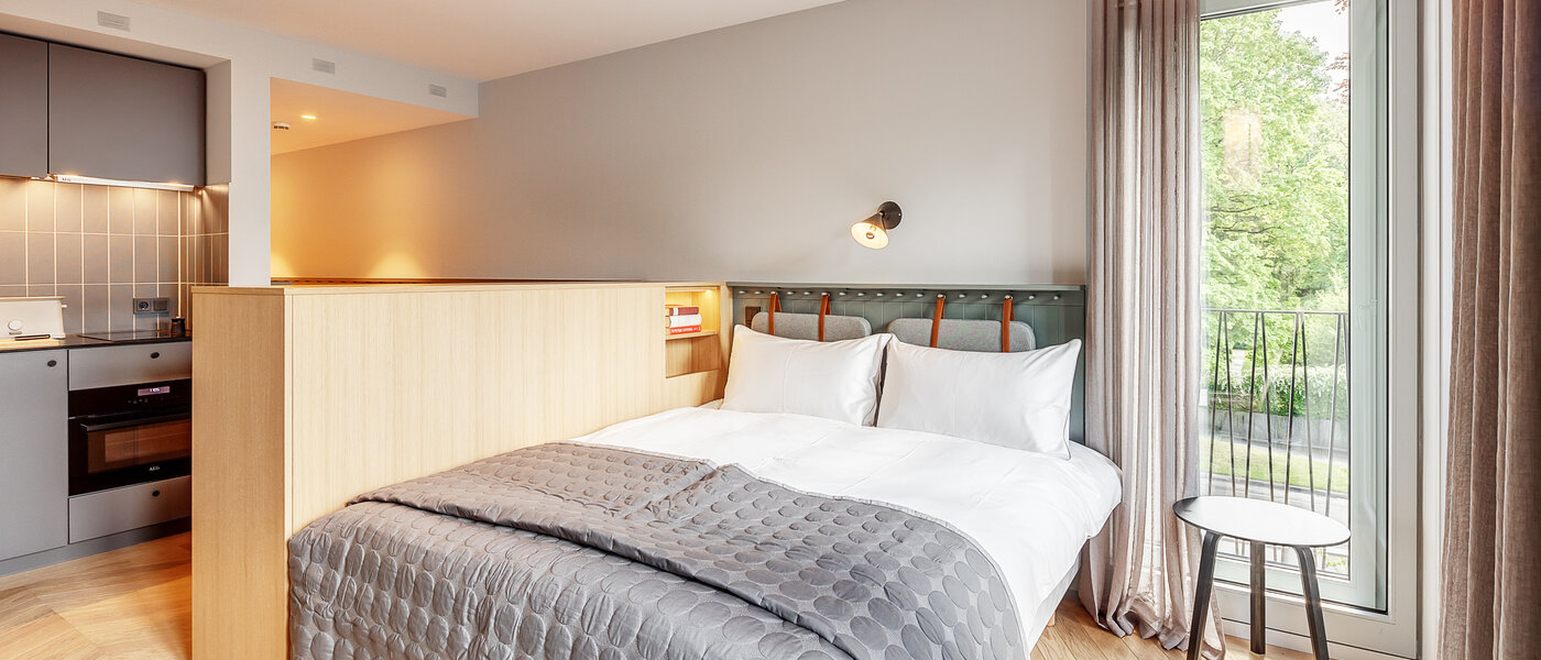 Wohnung München Herzogpark 01 Schlafbereich 12567