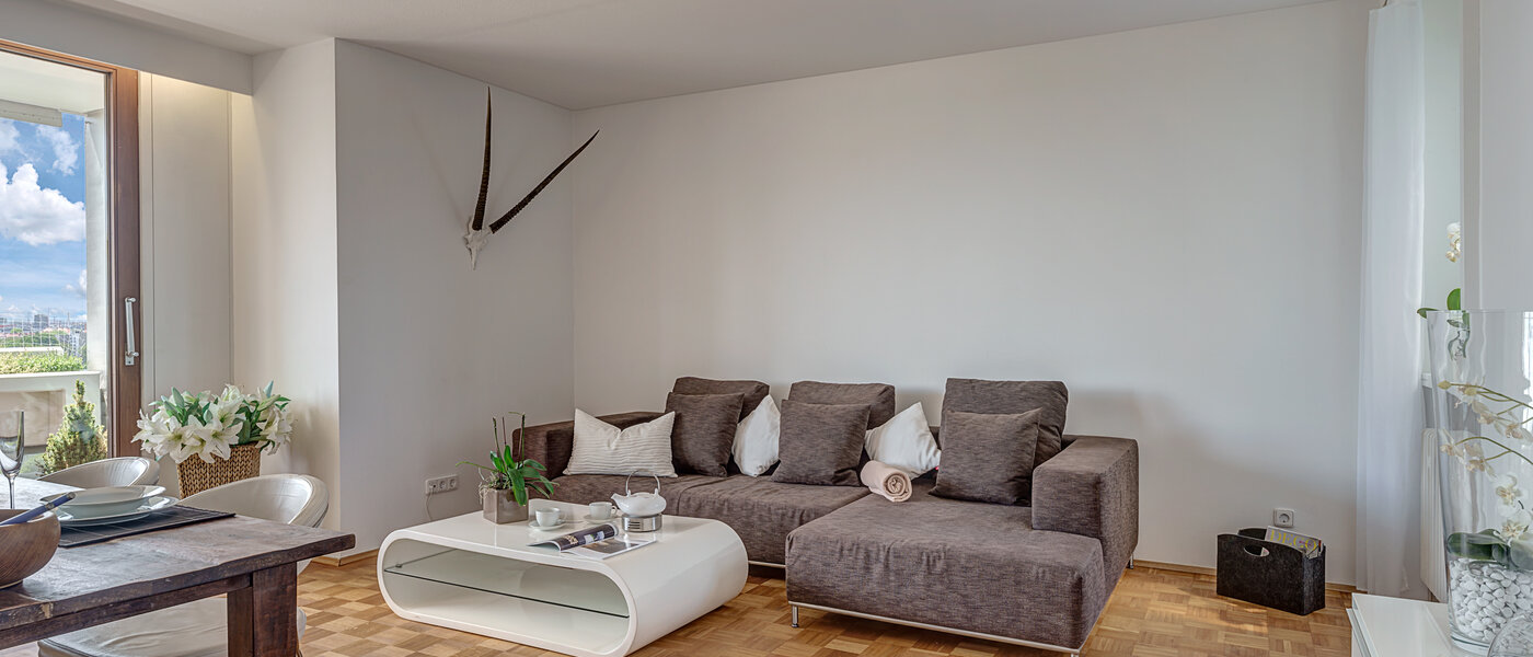 Wohnung München Arabellapark 02 Wohnbereich 12568