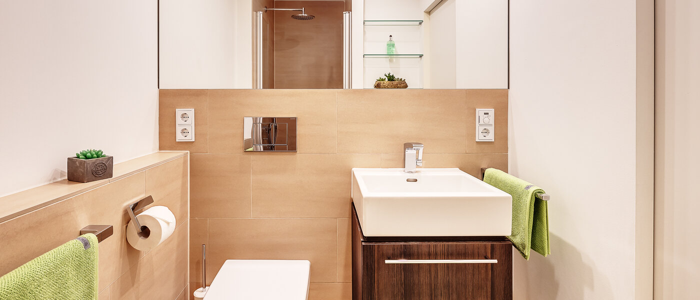 Apartment München Schwabing-West (rund um den Hohenzollernplatz) 01 Badezimmer 12583