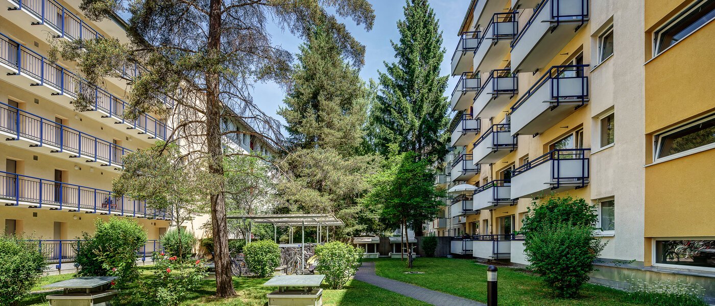 Wohnung München Untersendling 01 Innenhof 12584