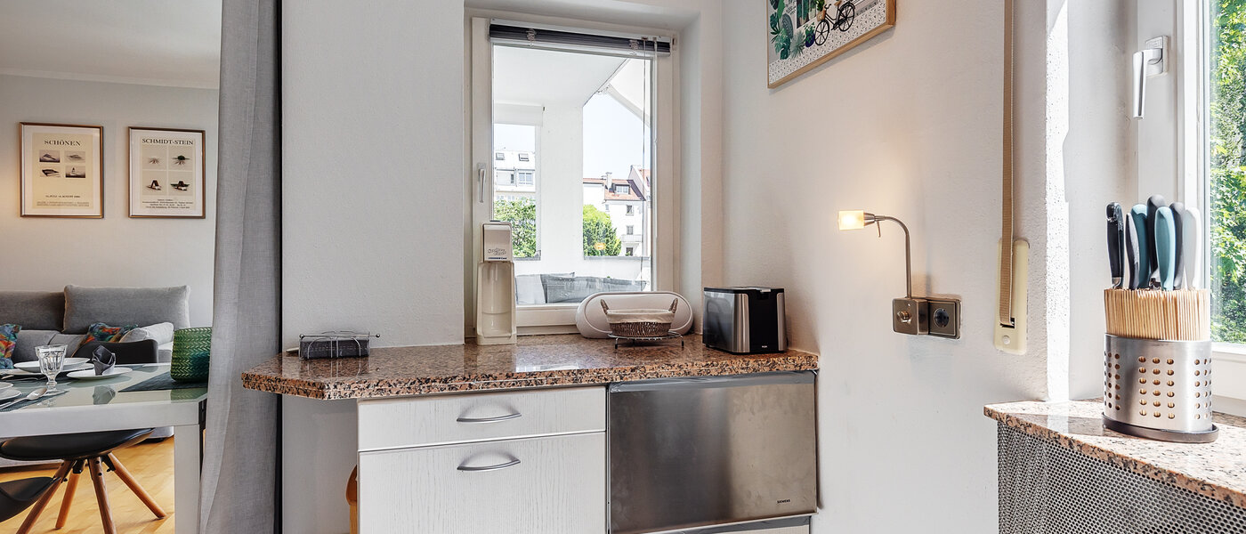 Dachterrassenwohnung München Maxvorstadt 04 Küche 12588