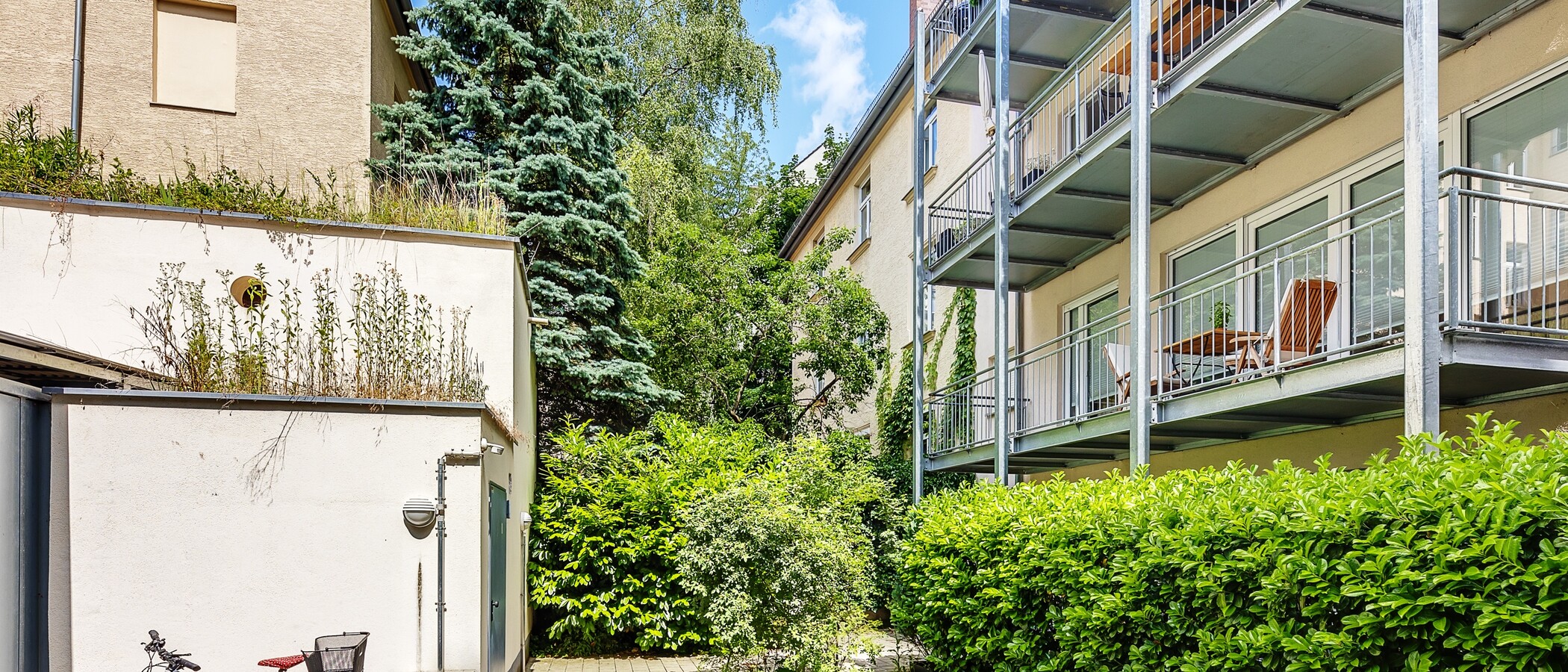 Wohnung München Schwabing 01 Innenhof 12591