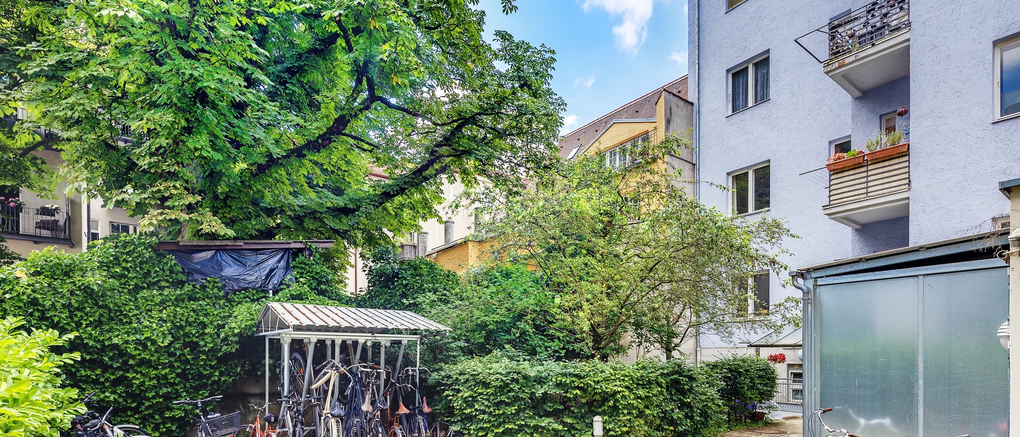 Wohnung München Schwabing 02 Innenhof 12591
