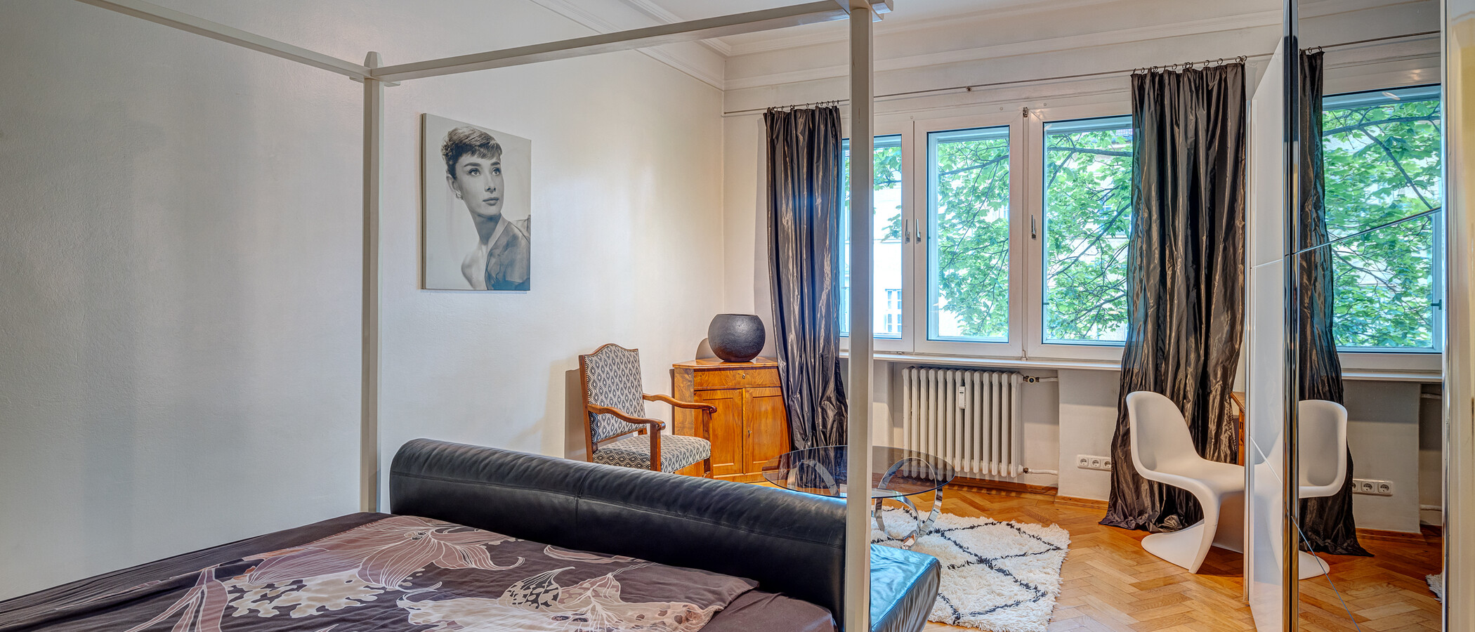 Wohnung München Schwabing 01 2. Schlafzimmer	 12591
