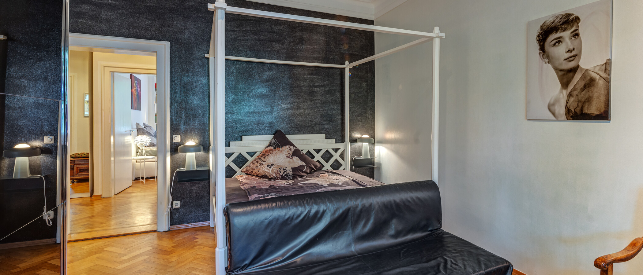 Wohnung München Schwabing 02 2. Schlafzimmer	 12591