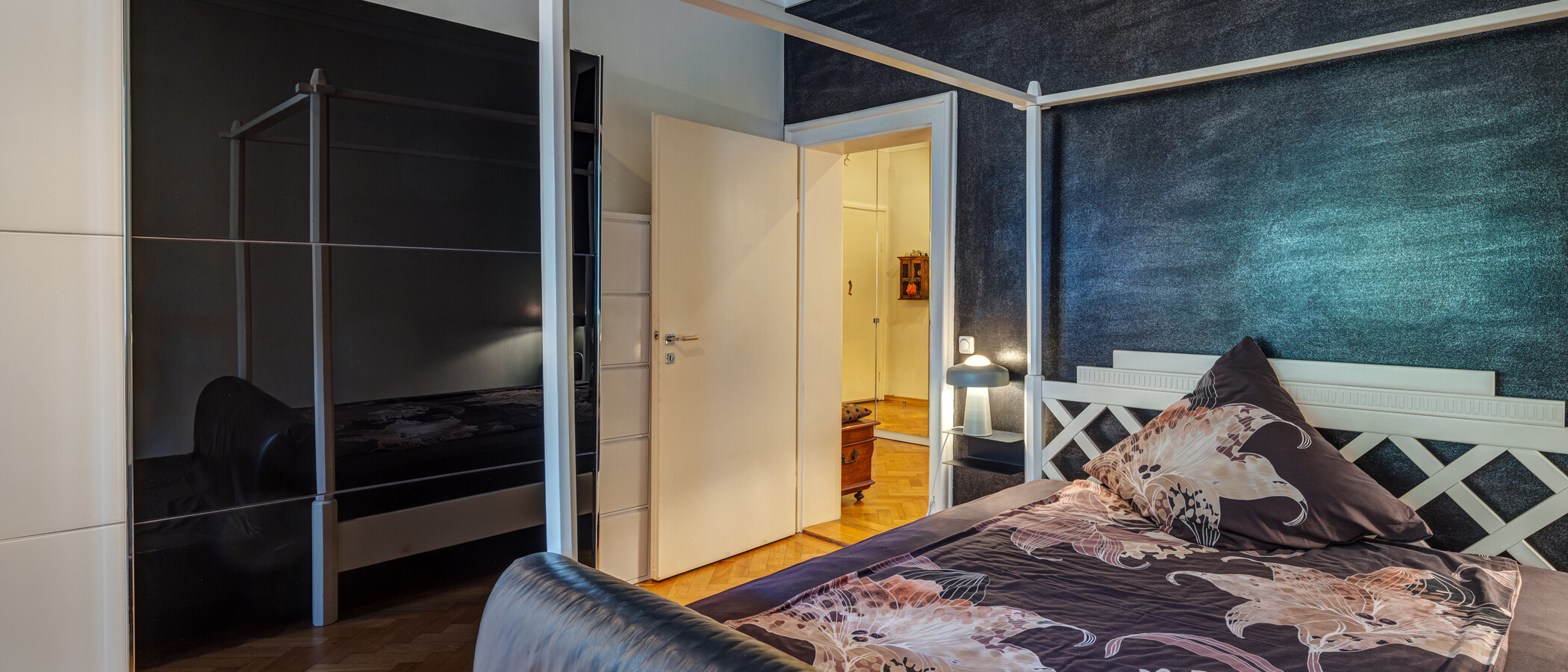 Wohnung München Schwabing 03 2. Schlafzimmer	 12591