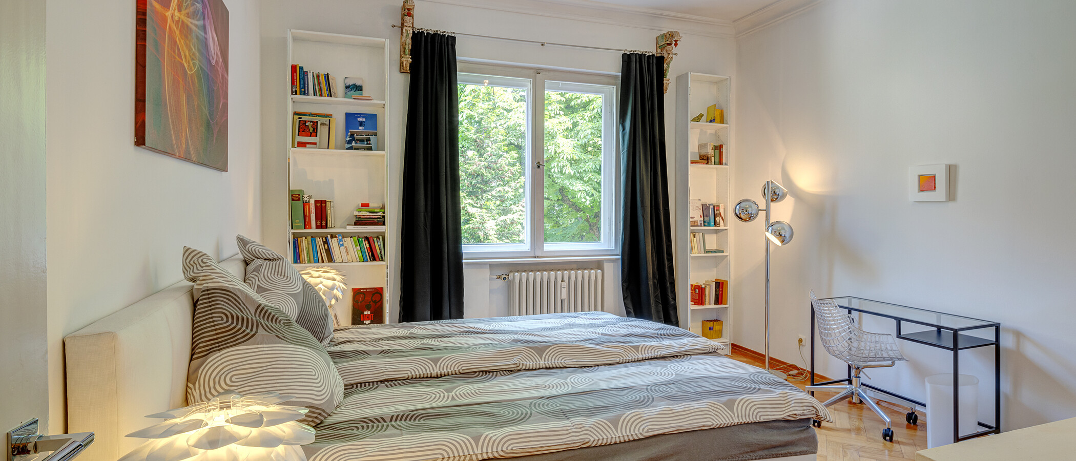 Wohnung München Schwabing 01 1. Schlafzimmer 12591