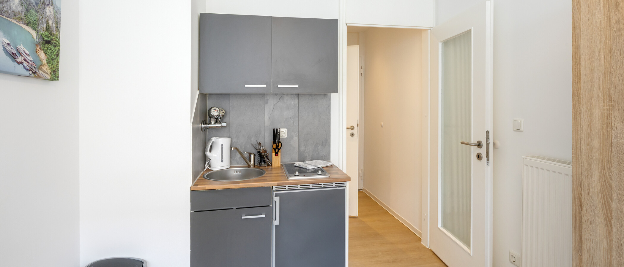 Apartment München Maxvorstadt - Universitätsviertel 01 Küche 12593