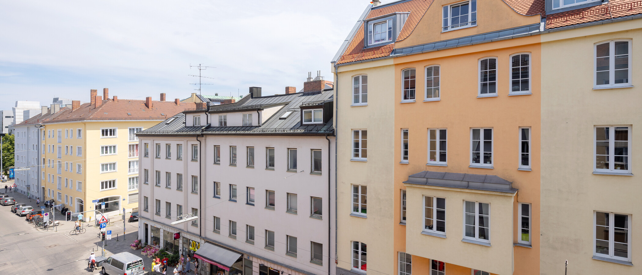 Apartment München Maxvorstadt - Universitätsviertel 01 Aussicht 12593