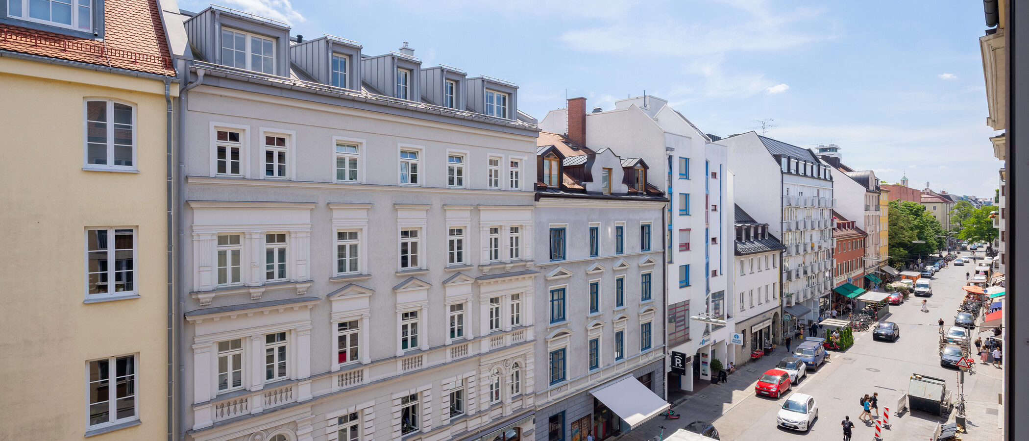 Apartment München Maxvorstadt - Universitätsviertel 02 Aussicht 12593