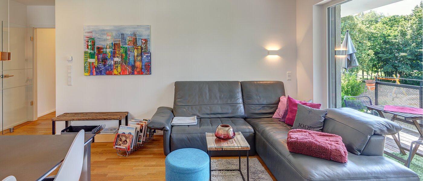 Wohnung München Schwabing - Domagkpark 05 Wohnbereich 12597