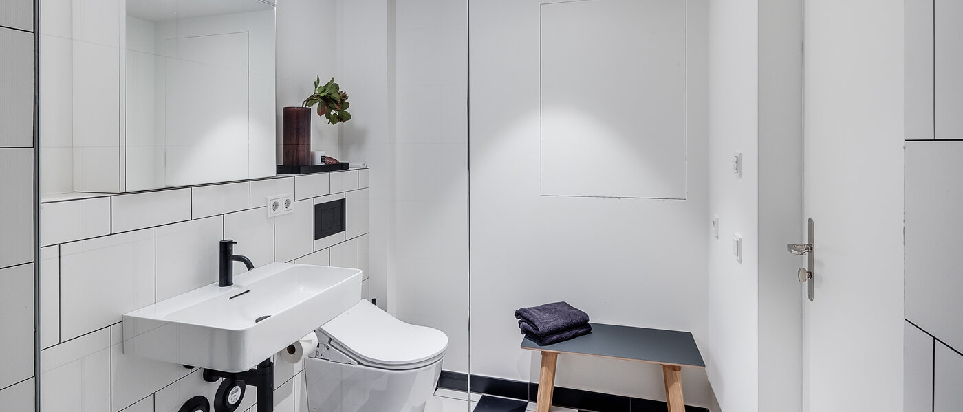 Maisonette-Galerie Wohnung München Herzogpark 04 Badezimmer 12611