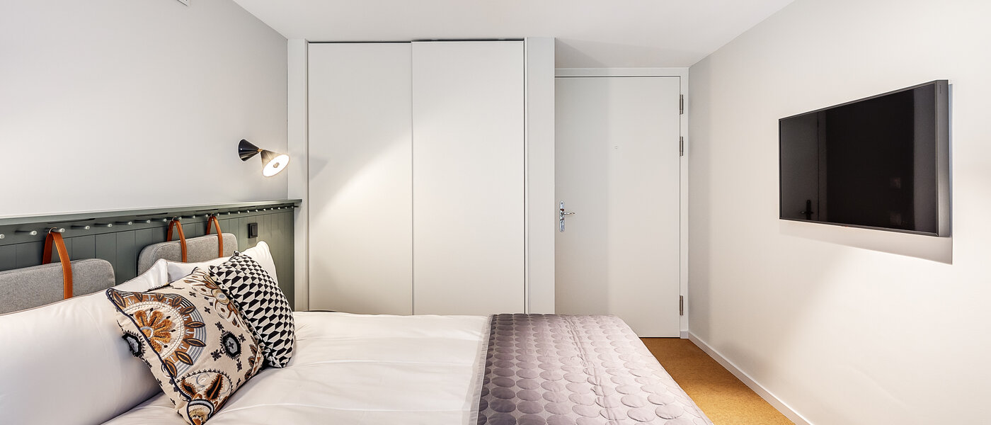 Maisonette-Galerie Wohnung München Herzogpark 05 Schlafbereich 12611