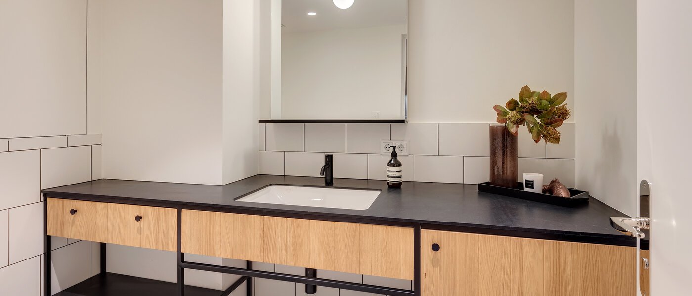 Maisonette-Galerie Wohnung München Herzogpark 01 Gäste-WC 12615