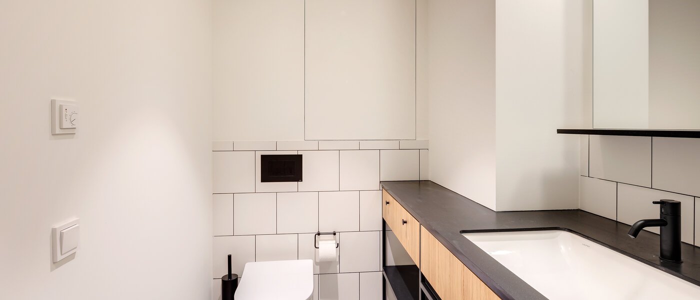 Maisonette-Galerie Wohnung München Herzogpark 02 Gäste-WC 12615