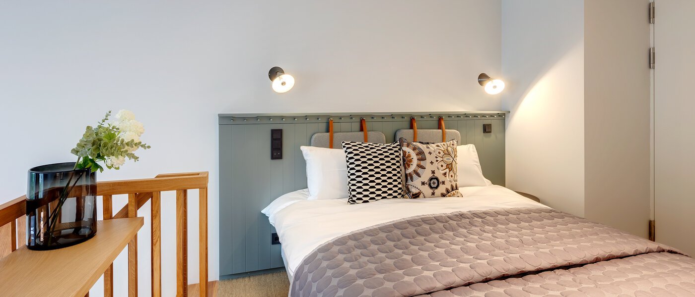 Maisonette-Galerie Wohnung München Herzogpark 01 Schlafbereich 12615