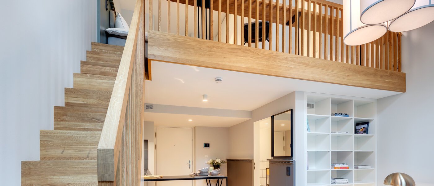 Maisonette-Galerie Wohnung München Herzogpark 03 Wohnbereich 12615