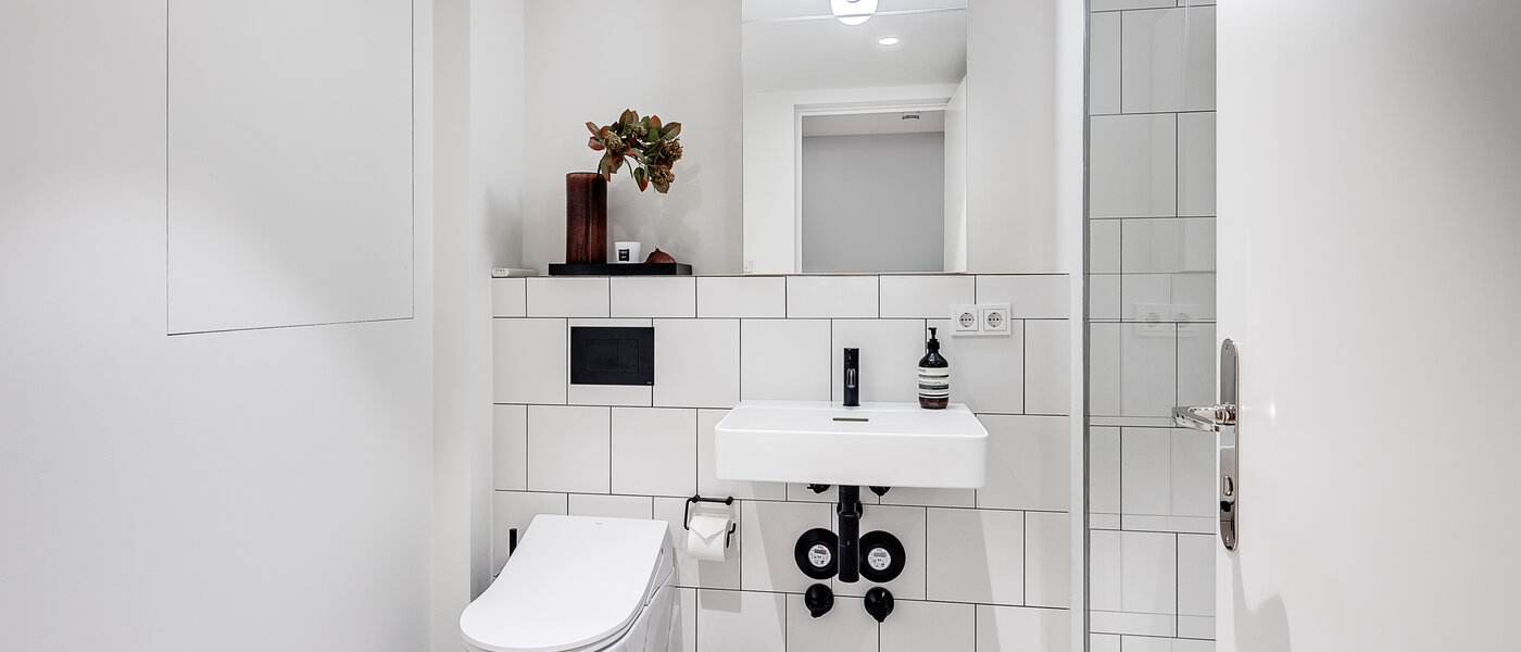 Maisonette-Galerie Wohnung München Herzogpark 03 Badezimmer 12618