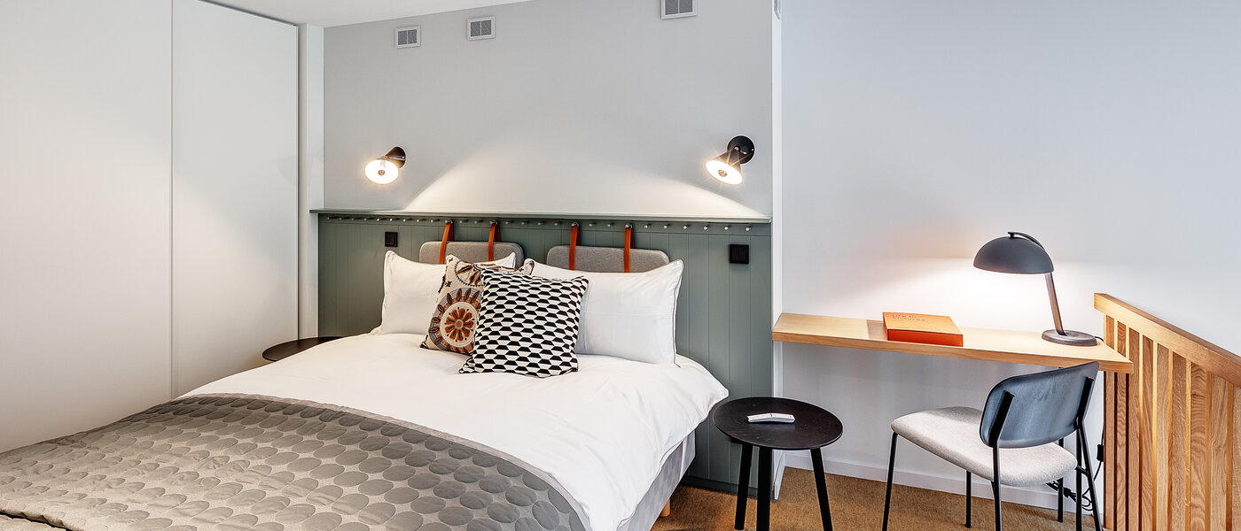 Maisonette-Galerie Wohnung München Herzogpark 01 Schlafbereich 12618