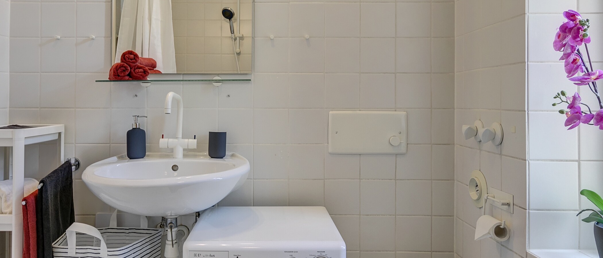 Wohnung München Schwabing (links der Leopoldstraße) 01 Badezimmer 1262