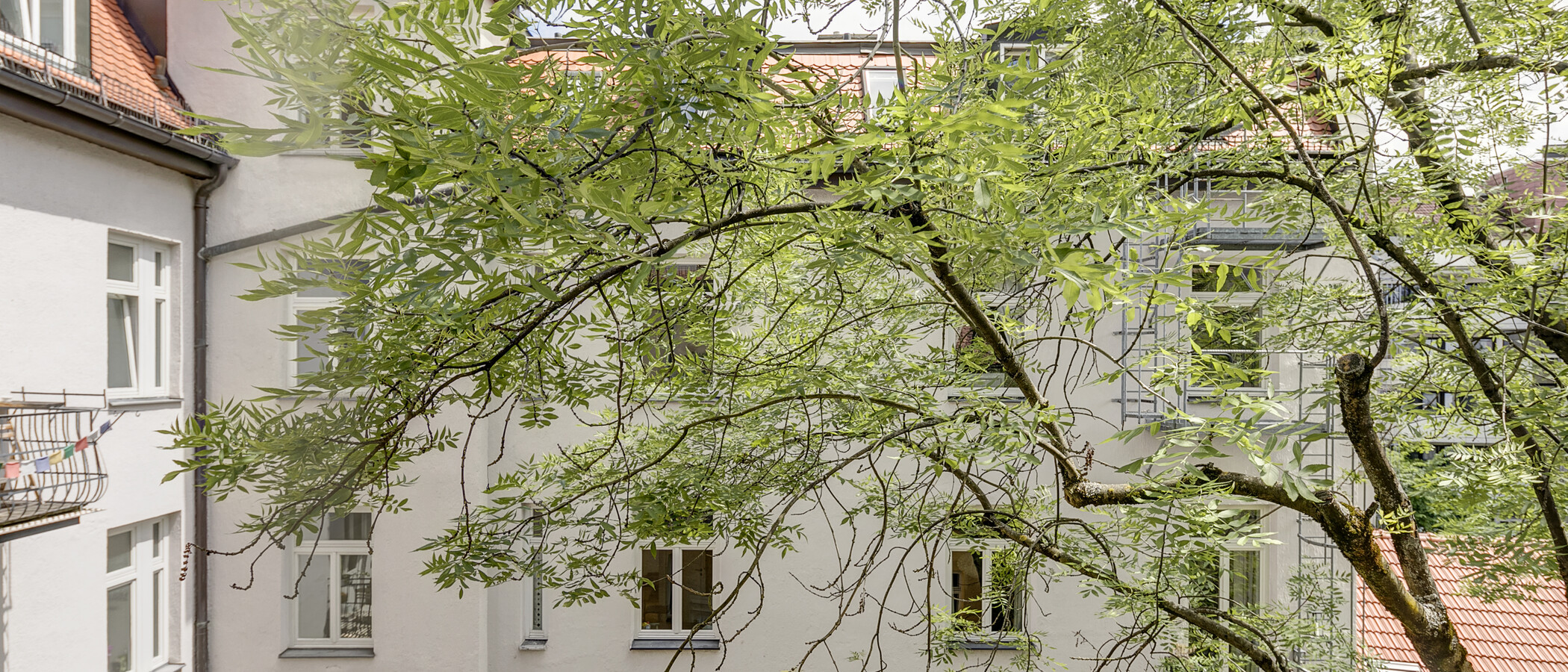 Wohnung München Schwabing (links der Leopoldstraße) 02 Aussicht 1262