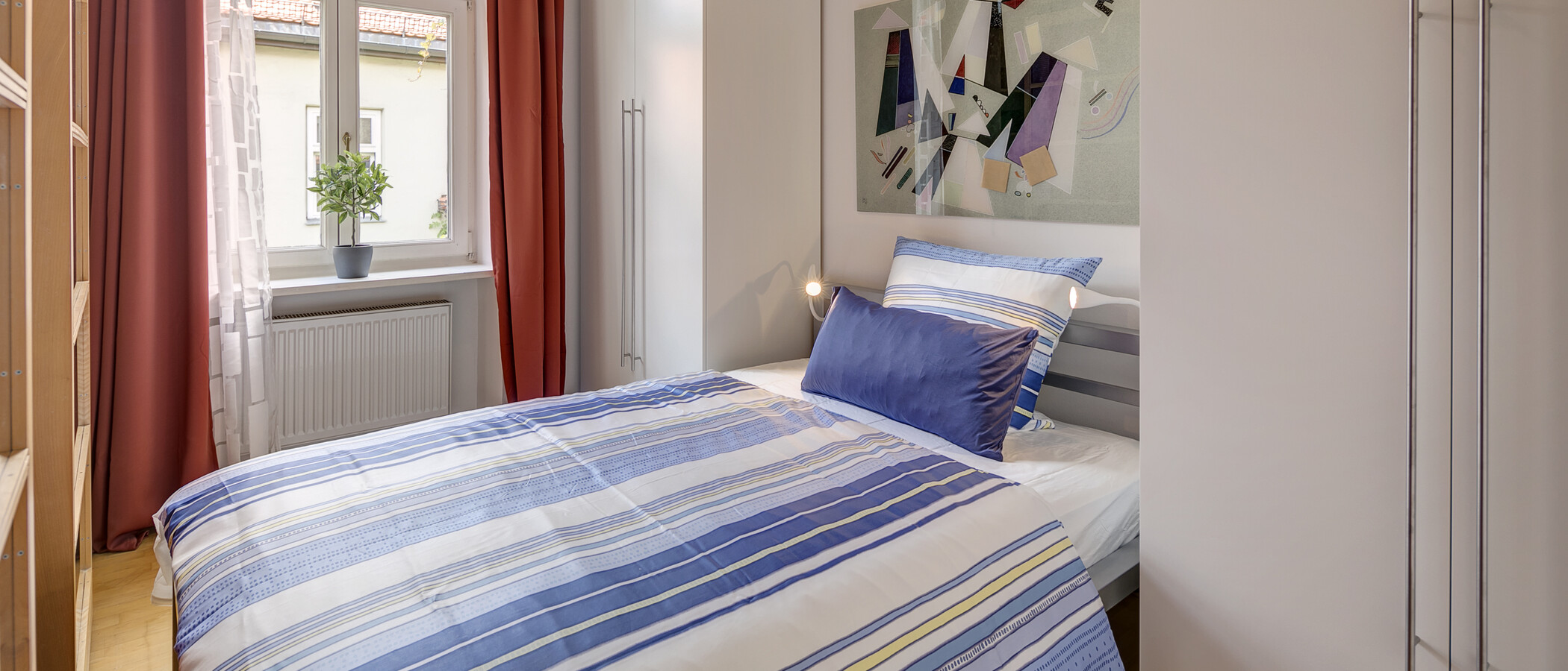 Wohnung München Schwabing (links der Leopoldstraße) 01 Schlafzimmer 1262