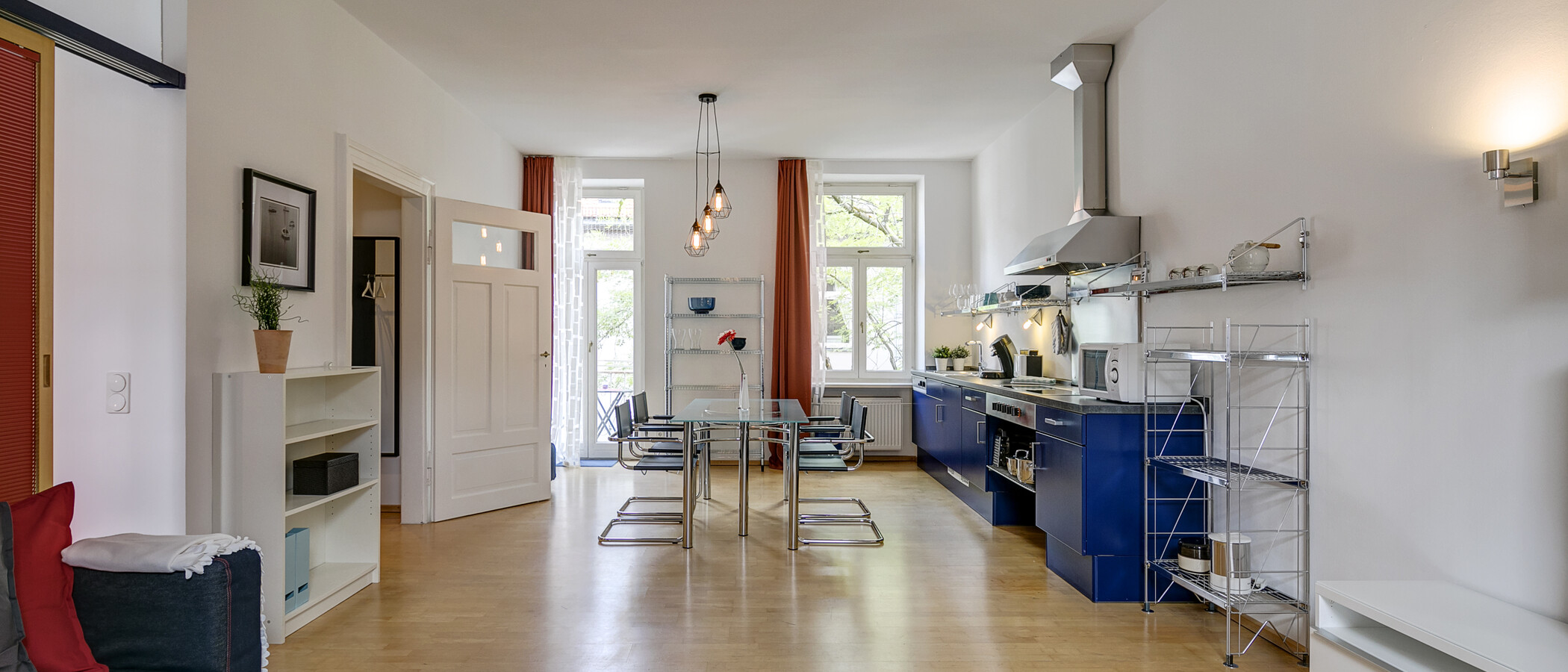 Wohnung München Schwabing (links der Leopoldstraße) 02 Wohnbereich 1262
