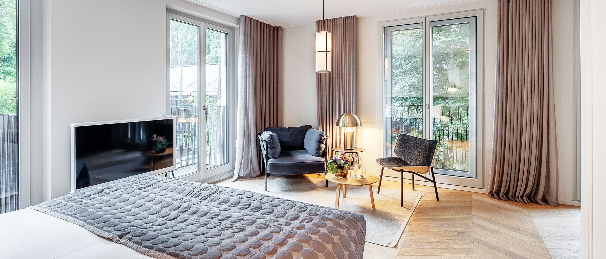 Wohnung München Herzogpark 03 Schlafbereich 12628