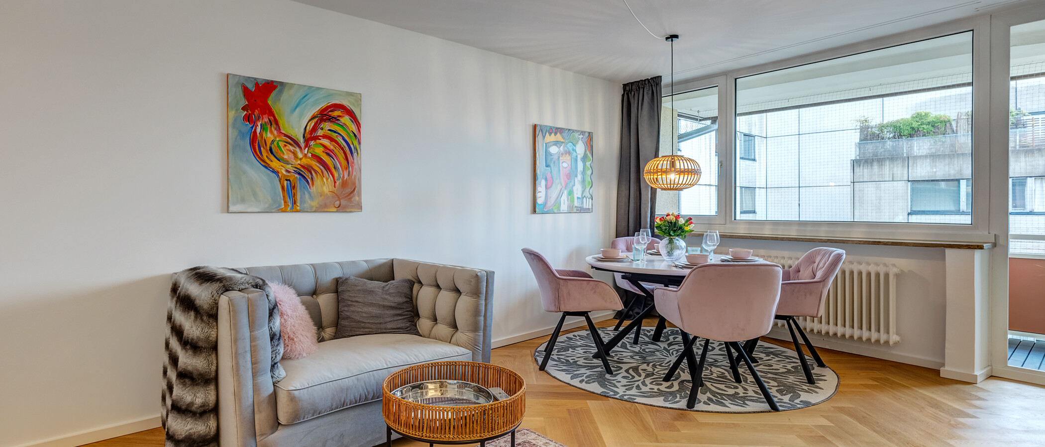 Wohnung München Schwabing-West 02 Wohnbereich 12641