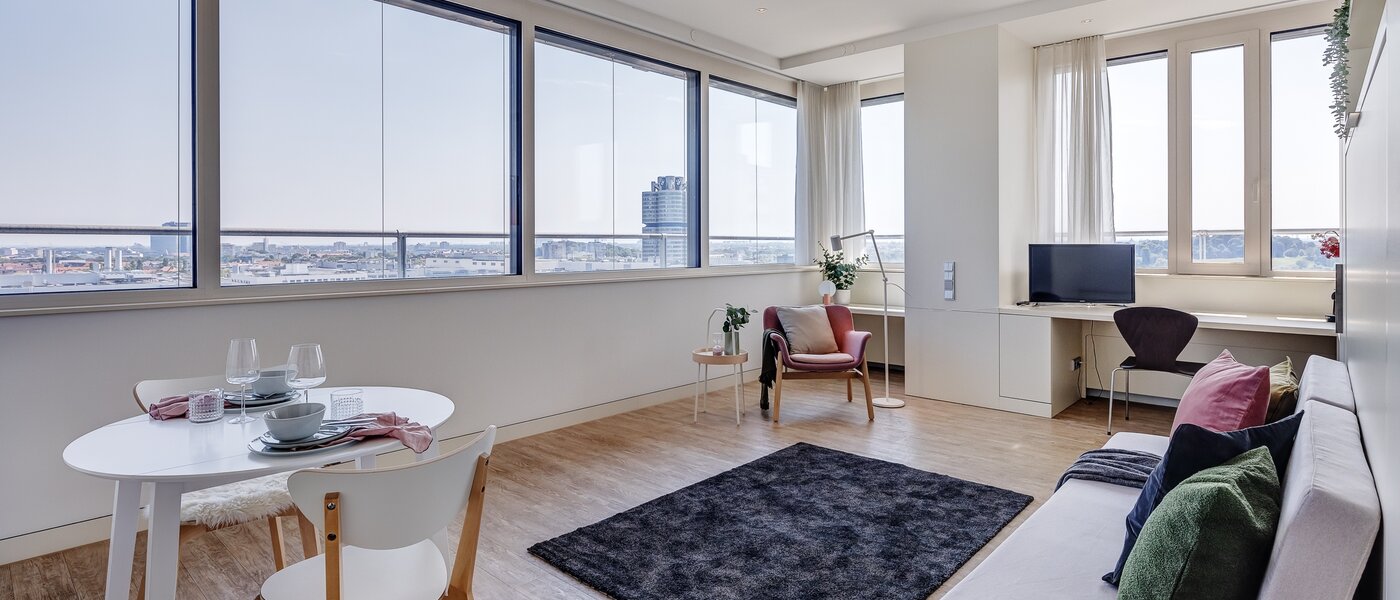 Wohnung München Olympiadorf 01 Wohnbereich 12647