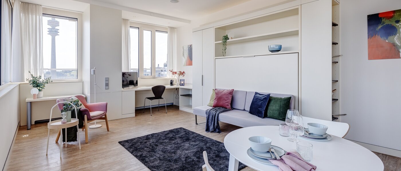 Wohnung München Olympiadorf 02 Wohnbereich 12647