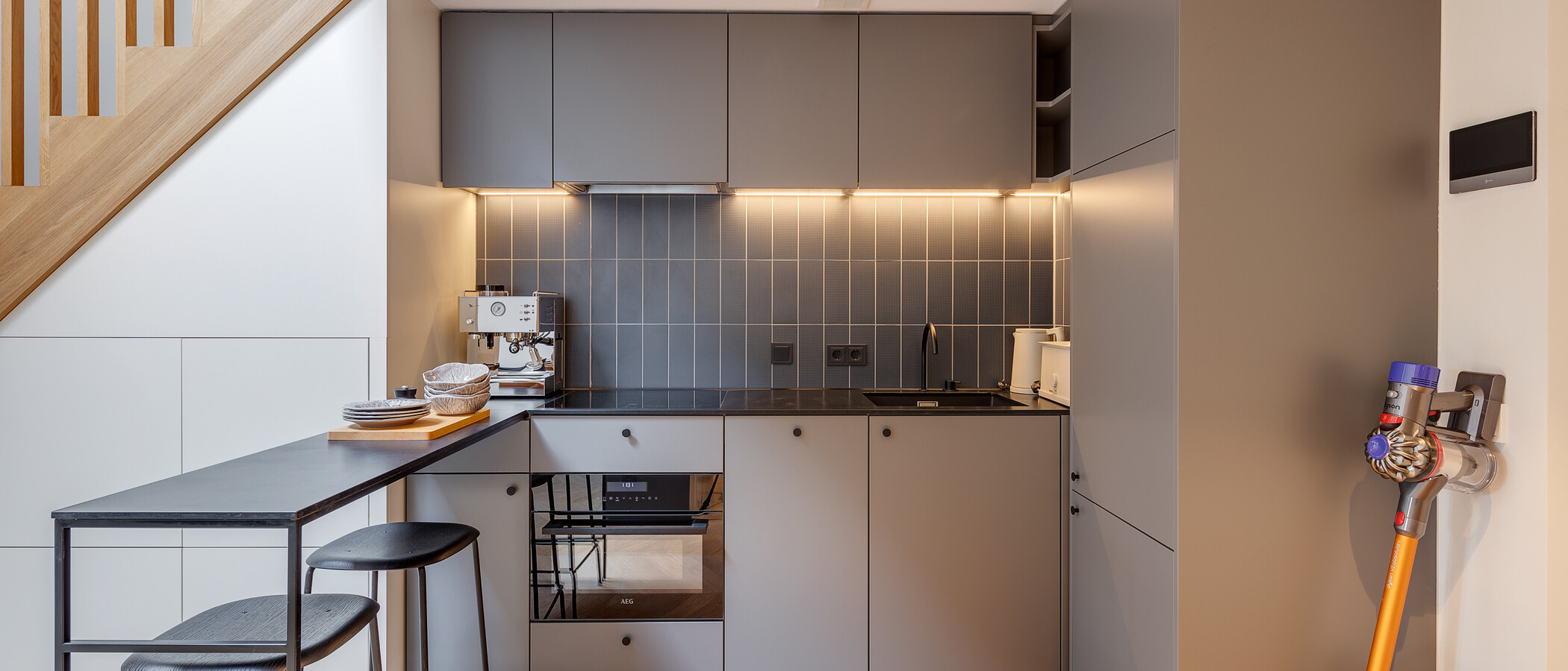 Maisonette-Galerie Wohnung München Herzogpark 02 Küche 12652