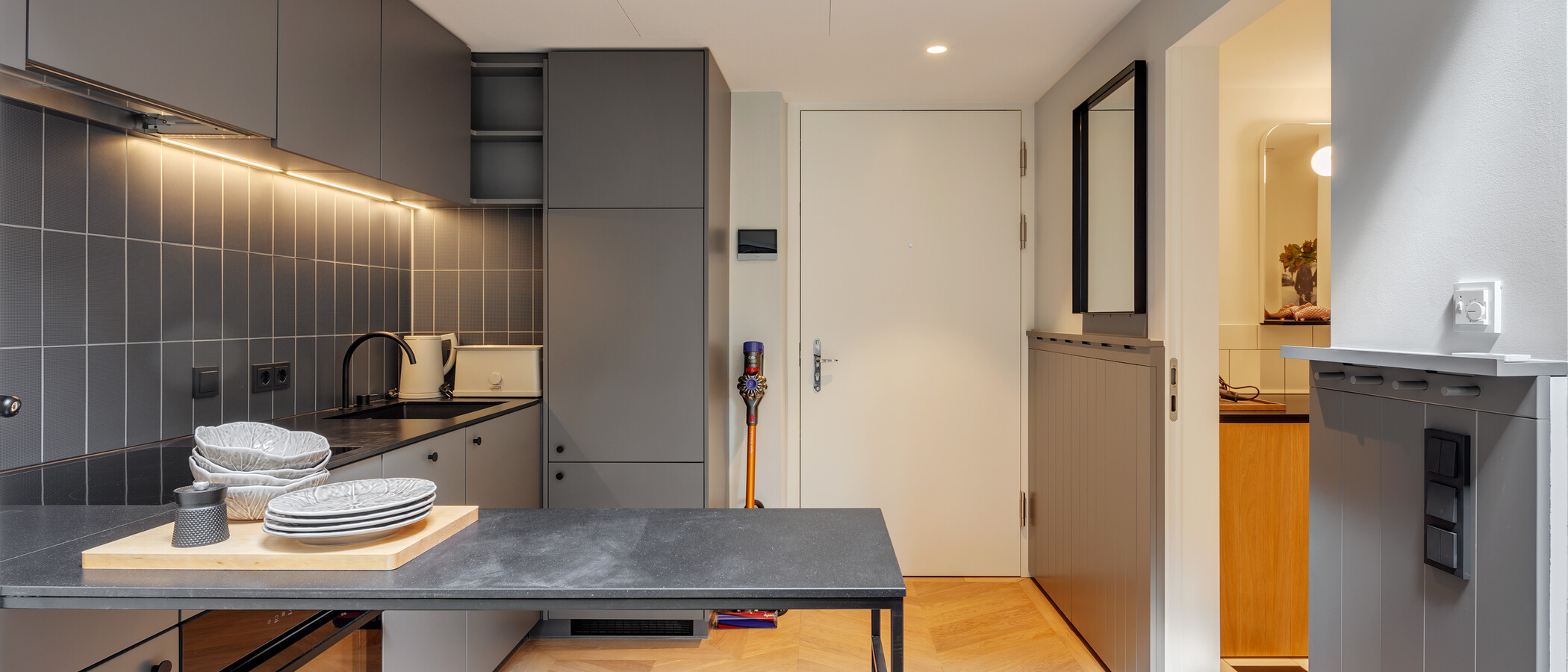 Maisonette-Galerie Wohnung München Herzogpark 03 Küche 12652